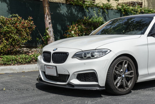 BMW F22 2 Series M Sport Carbon Fiber Front Lip