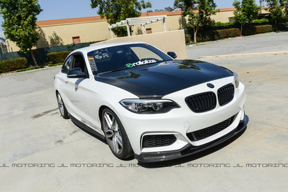 BMW F22 2 Series M Sport Carbon Fiber Front Lip