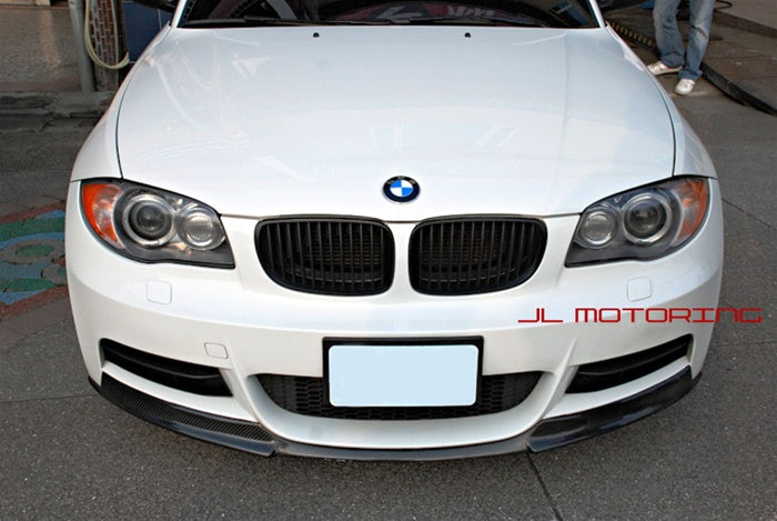BMW E82 E88 M Tech Carbon Fiber Front Lip