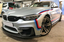 Load image into Gallery viewer, BMW F80 F82 F83 M3 M4 V3 Carbon Fiber Front Lip
