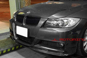 BMW E90 E91 3 Series M Tech 3D Style Carbon Fiber Front Lip
