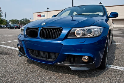 BMW E90 LCI 3 Series M Sport Carbon Fiber Front Splitters