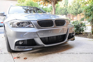 BMW E90 LCI 3 Series M Sport Carbon Fiber Front Splitters