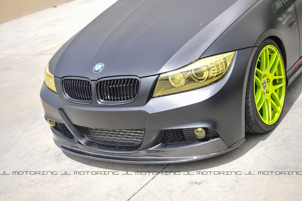 BMW E90 E91 3 Series LCI M Sport Carbon Fiber Front Lip
