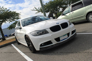 BMW E90 E91 3 Series LCI M Sport Carbon Fiber Front Lip