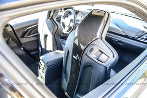 BMW F80 F82 F83 M3 M4 Carbon Fiber Seat Shells