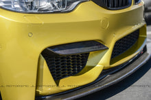 Load image into Gallery viewer, BMW F80 F82 F83 M3 M4 Carbon Fiber Bumper Trims
