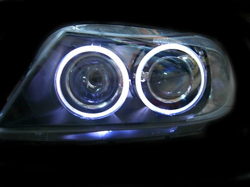 BMW Super White LED Angel Eye E90 E91 3 Series