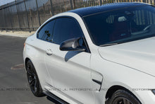 Load image into Gallery viewer, BMW F80 F82 F83 M3 M4 Carbon Fiber Mirror Covers
