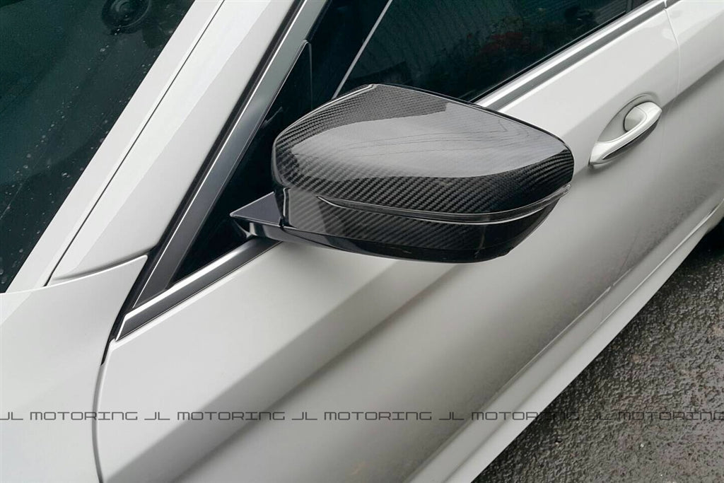 BMW G30 5 Series Carbon Fiber Mirror Covers