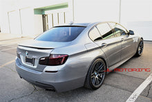 Load image into Gallery viewer, BMW F10 5 Series 3D Style Carbon Fiber Roof Spoiler
