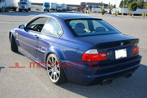 BMW E46 3 Series Coupe ACS Carbon Fiber Roof Spoiler