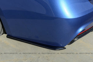 BMW F30 F31 Carbon Fiber Rear Bumper Side Skirts