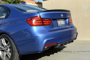 BMW F30 F31 Carbon Fiber Rear Bumper Side Skirts