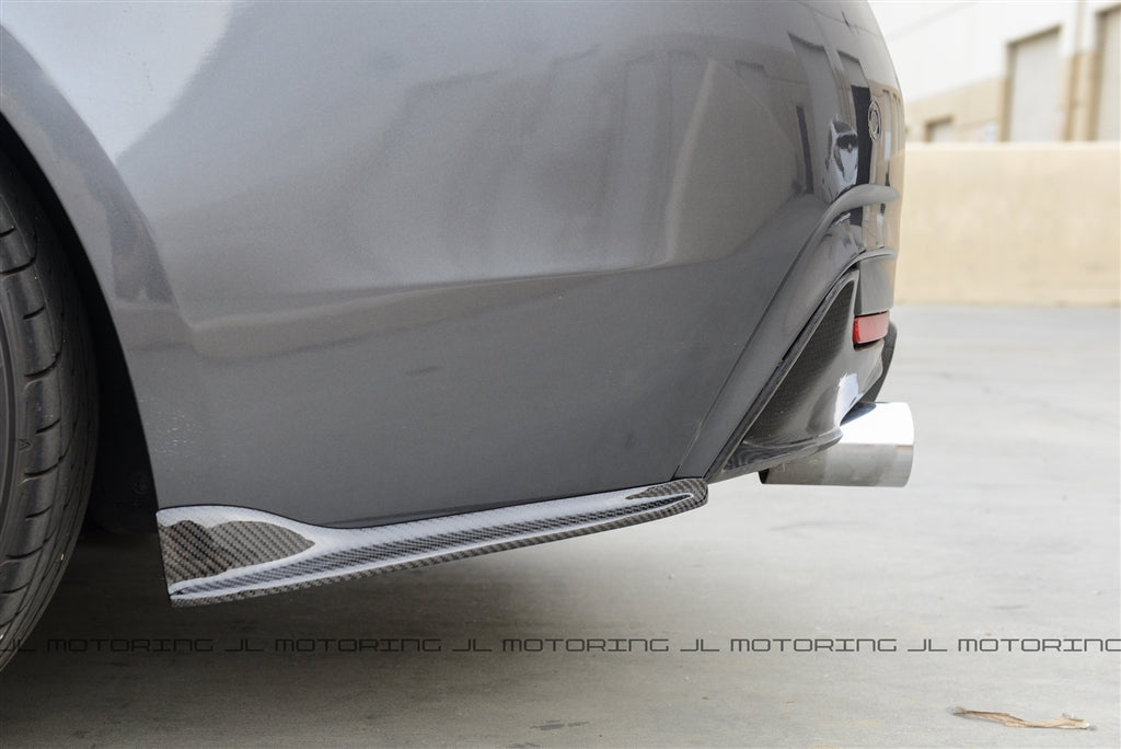 BMW E82 1M Carbon Fiber Rear Bumper Side Skirts