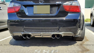 BMW E90 M3 Carbon Fiber Rear Bumper Skirts