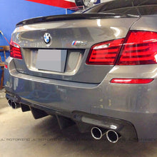 Load image into Gallery viewer, BMW F10 5 Series Performance Style Carbon Fiber Trunk Spoiler
