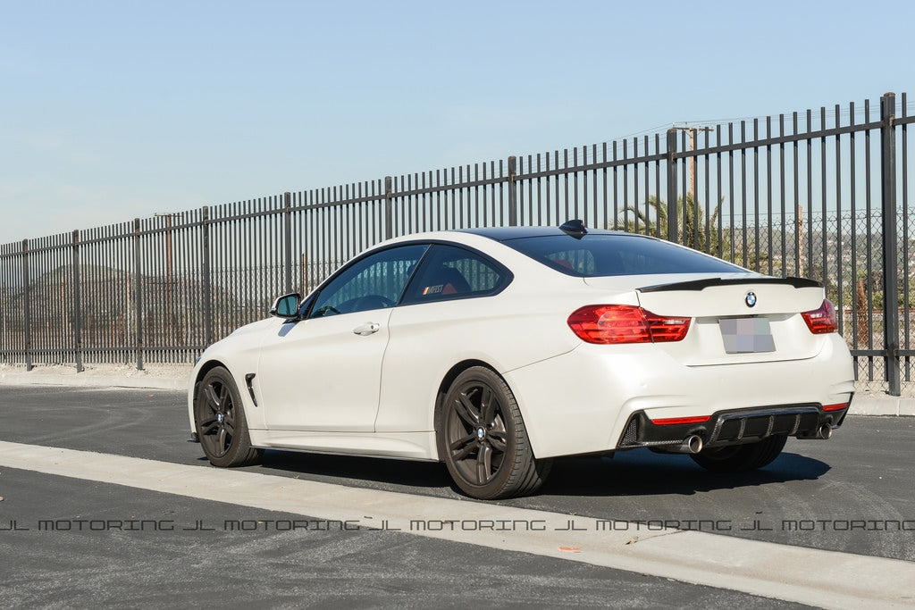 BMW F32 4 Series M4 Style Carbon Fiber Trunk Spoiler – JL Motoring