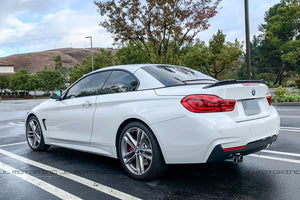 BMW F33 F83 M4 Convertible CS Style Carbon Fiber Trunk Spoiler