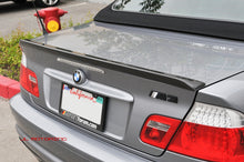 Load image into Gallery viewer, BMW E46 3 Series Convertible Carbon Fiber Trunk Spoiler
