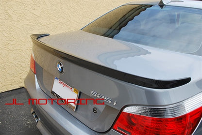 BMW E60 5 Series Hamann Style Carbon Fiber Trunk Spoiler