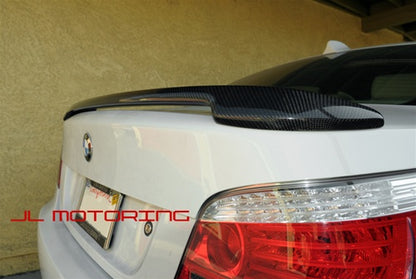 BMW E60 5 Series M Tech Style Trunk Spoiler - Carbon Fiber