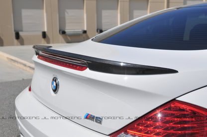 BMW E63 6 Series M6 Facelift Carbon Fiber Trunk Spoiler