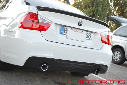 BMW E90 3 Series Carbon Fiber Trunk Spoiler