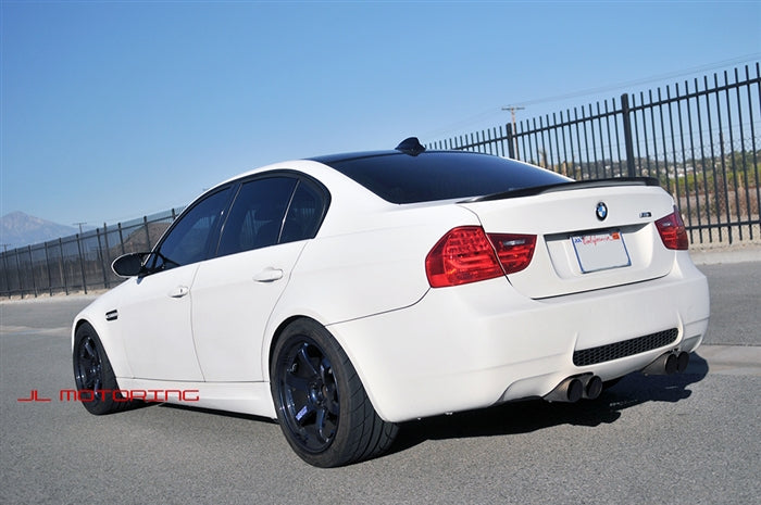 BMW E90 3 Series Performance Style Carbon Fiber Trunk Spoiler