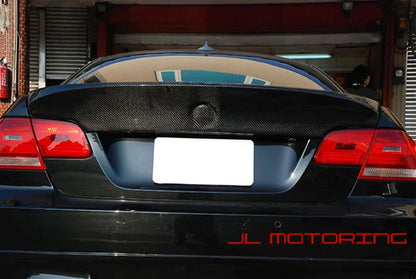 BMW E92 CSL Style Add On Carbon Fiber Trunk Spoiler