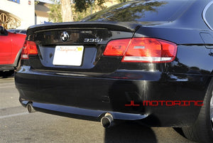 BMW E92 3 Series Coupe M Tech Style Carbon Fiber Trunk Spoiler
