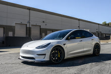 Load image into Gallery viewer, Tesla Model 3 Carbon Fiber Front LipTesla Model 3 Carbon Fiber Mirror Covers
