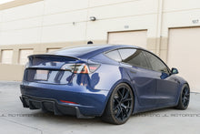 Load image into Gallery viewer, Tesla Model 3 Carbon Fiber Rear Diffuser
