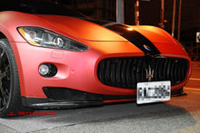 Load image into Gallery viewer, Maserati GranTurismo Carbon Fiber Front Splitters
