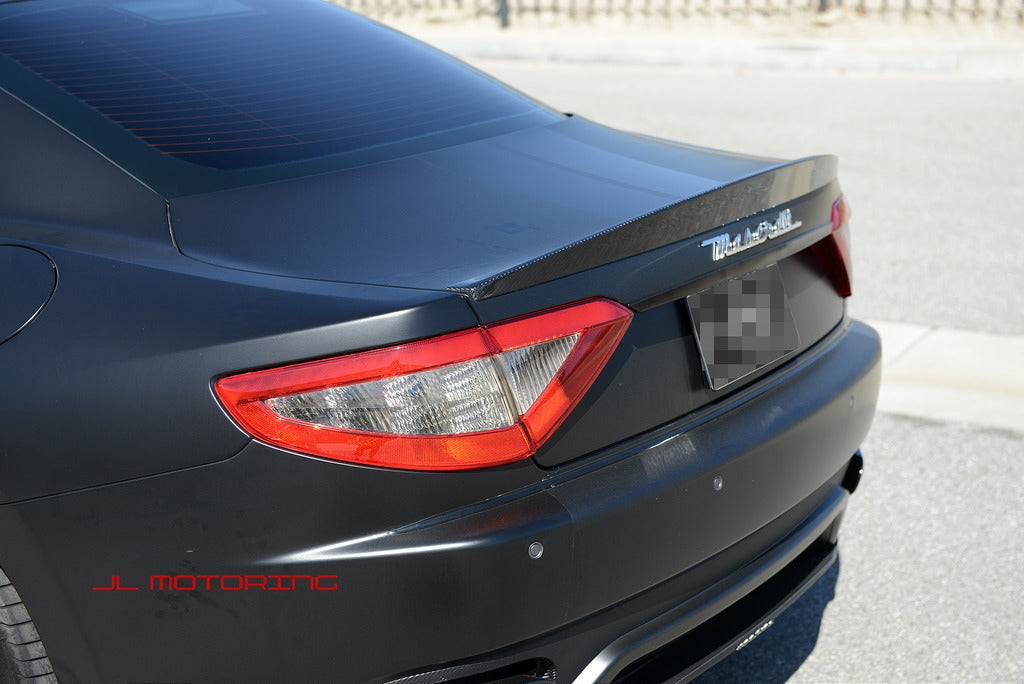 Maserati GranTurismo MC Style Carbon Fiber Trunk Spoiler