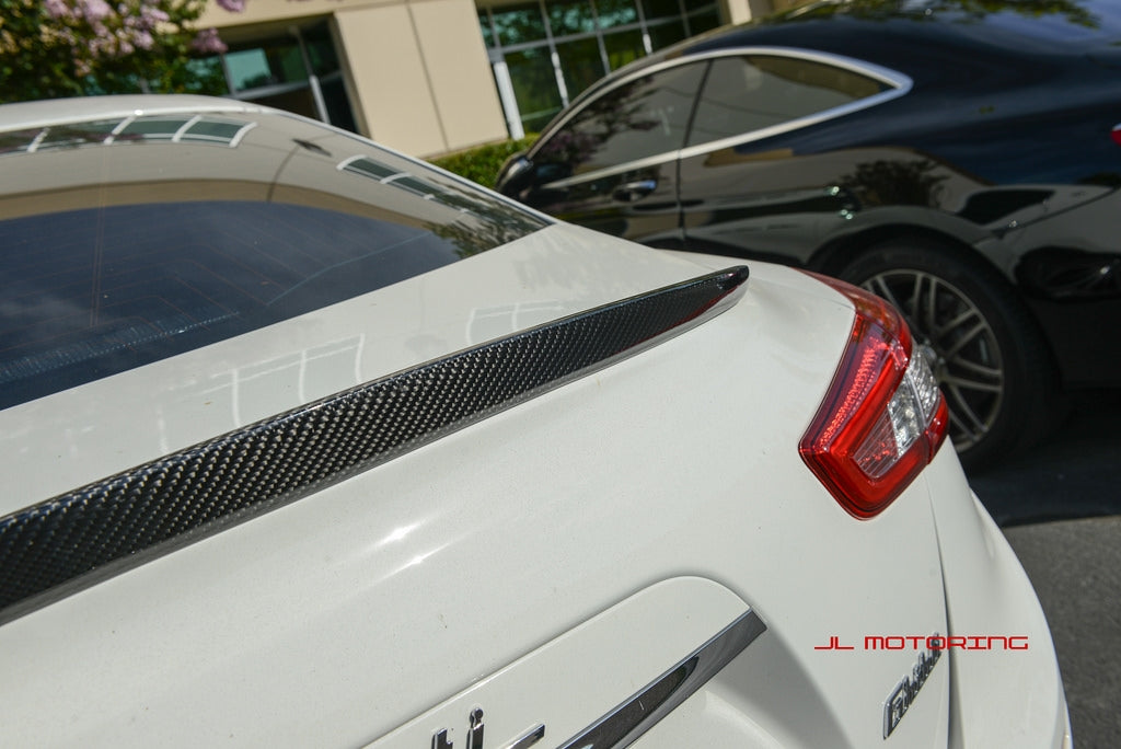 Maserati Ghibli V1 Carbon Fiber Trunk Spoiler
