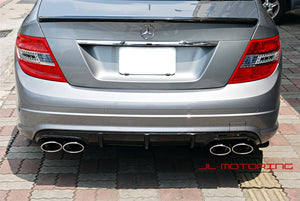 Mercedes Benz W204 C63 Carbon Fiber Rear Diffuser