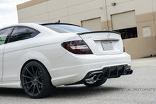 Load image into Gallery viewer, Mercedes Benz W204 C63 2012+ Big Fins Carbon Fiber Rear Diffuser
