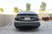 Load image into Gallery viewer, Mercedes Benz W204 C63 2012+ Big Fins Carbon Fiber Rear Diffuser
