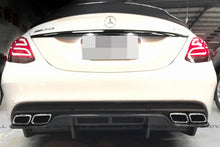 Load image into Gallery viewer, Mercedes Benz W205 C63 C63S AMG GTX Carbon Fiber Rear Diffuser
