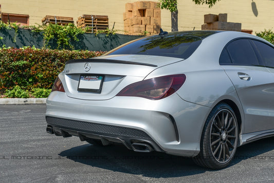 Mercedes Benz C117 CLA 250 V1 Carbon Fiber Rear Diffuser