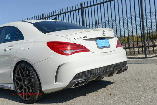 Mercedes Benz C117 CLA 45 AMG Carbon Fiber Rear Diffuser