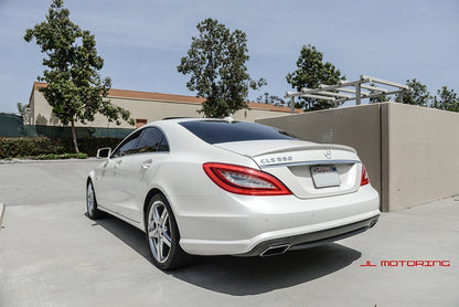 Mercedes W218 CLS 550 Carbon Fiber Rear Diffuser