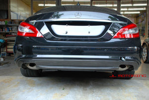 Mercedes W218 CLS 550 Carbon Fiber Rear Diffuser