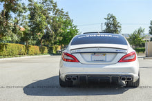 Load image into Gallery viewer, Mercedes W218 CLS 63 AMG Carbon Fiber Rear Diffuser
