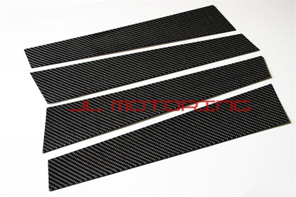 Mercedes Benz Carbon Fiber Pillar Covers - W203 C Class