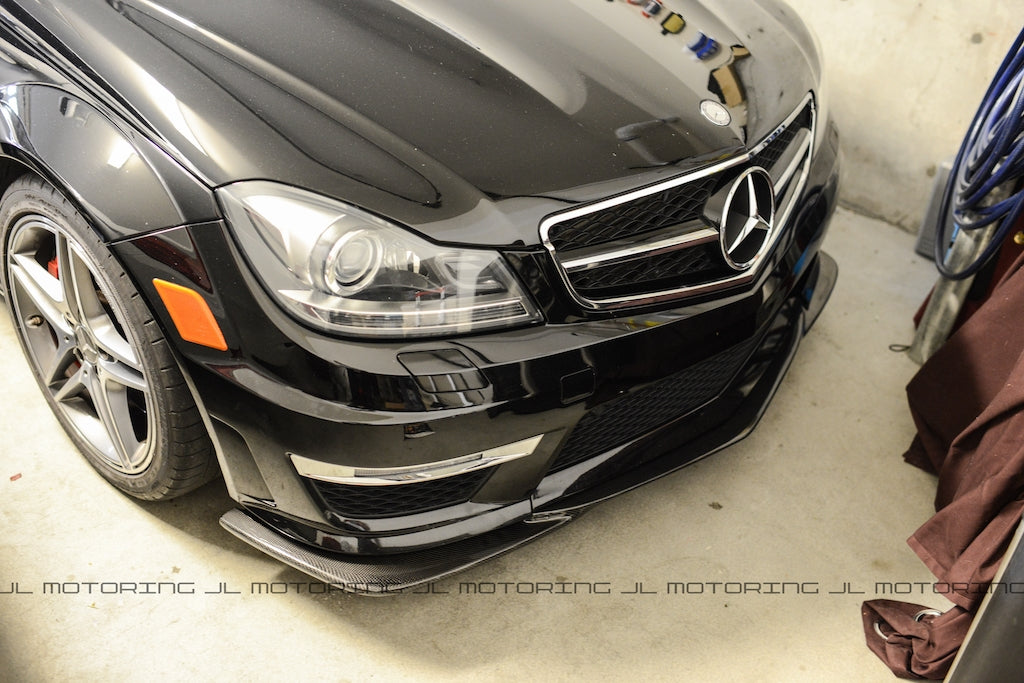 Mercedes Benz W204 C63 AMG Carbon Fiber Front Lip