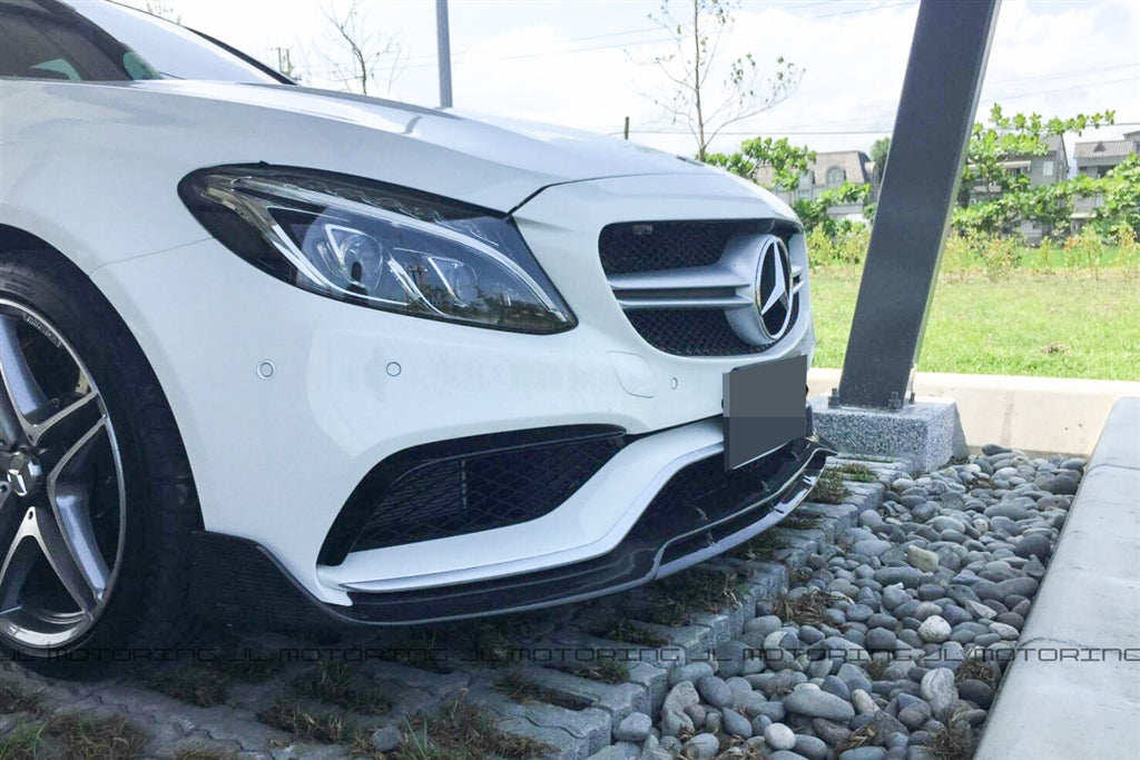 Mercedes Benz W205 C63 C63S AMG Carbon Fiber Front Lip