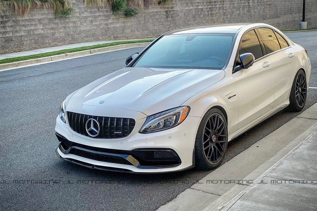 Mercedes Benz W205 C63 C63S AMG Edition 1 Carbon Fiber Front Lip