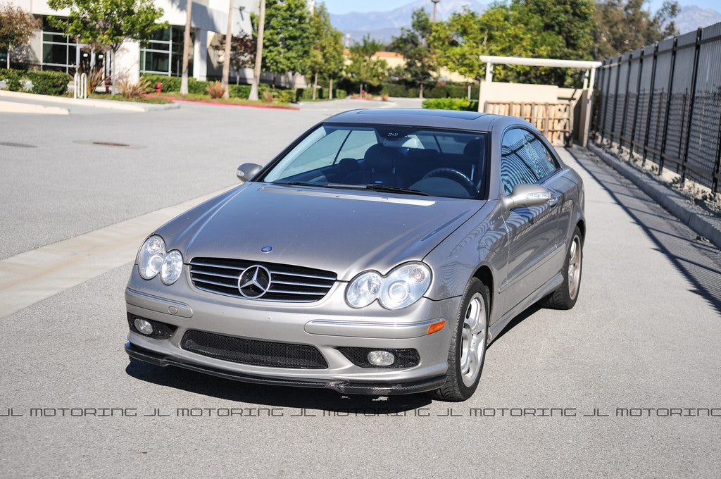 Mercedes Benz W209 CLK AMG W203 C55 AMG Carbon Fiber Front Lip